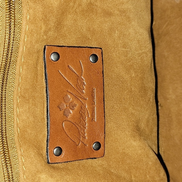 Patricia Nash Purple Leather Flap Front Crossbody Shoulder Bag - Picture 14 of 14